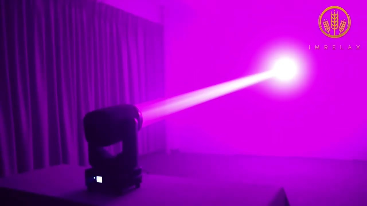 IMRELAX 150W LED Module Beam Moving Head Light with LED Strip Light