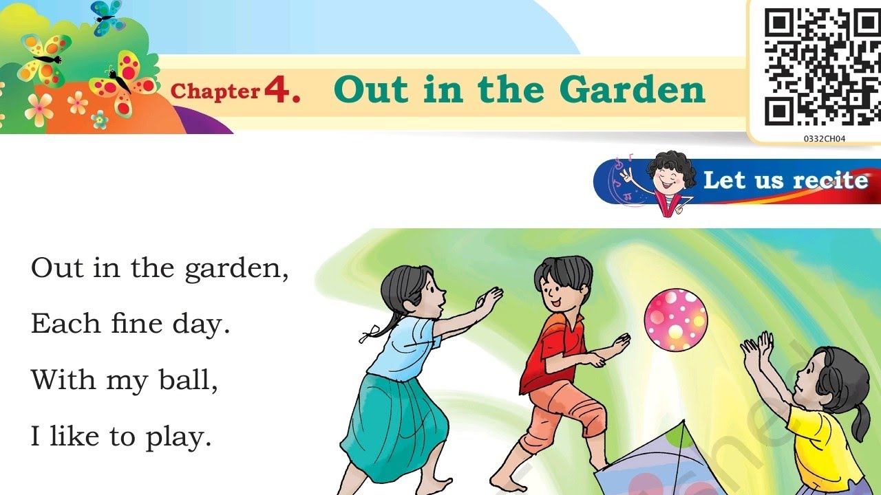 Out in the Garden | Class 3 NCERT Santoor | Explanation in Hindi & Question-Answers | Edumate Aditi