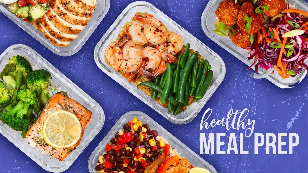 5 Healthy MEAL PREP Ideas | Back-To-School 2017