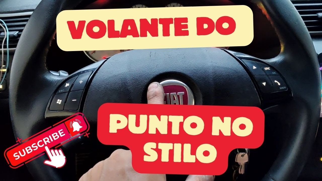 Instalar volante do punto no stilo com os comandos fucionando 