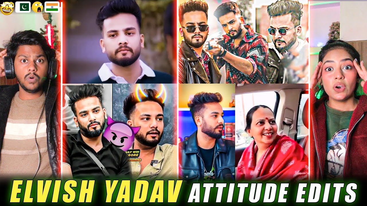 Reaction on Elvish Yadav Latest Attitude videos😈 | Elvish Yadav Angry Moments🔥😈