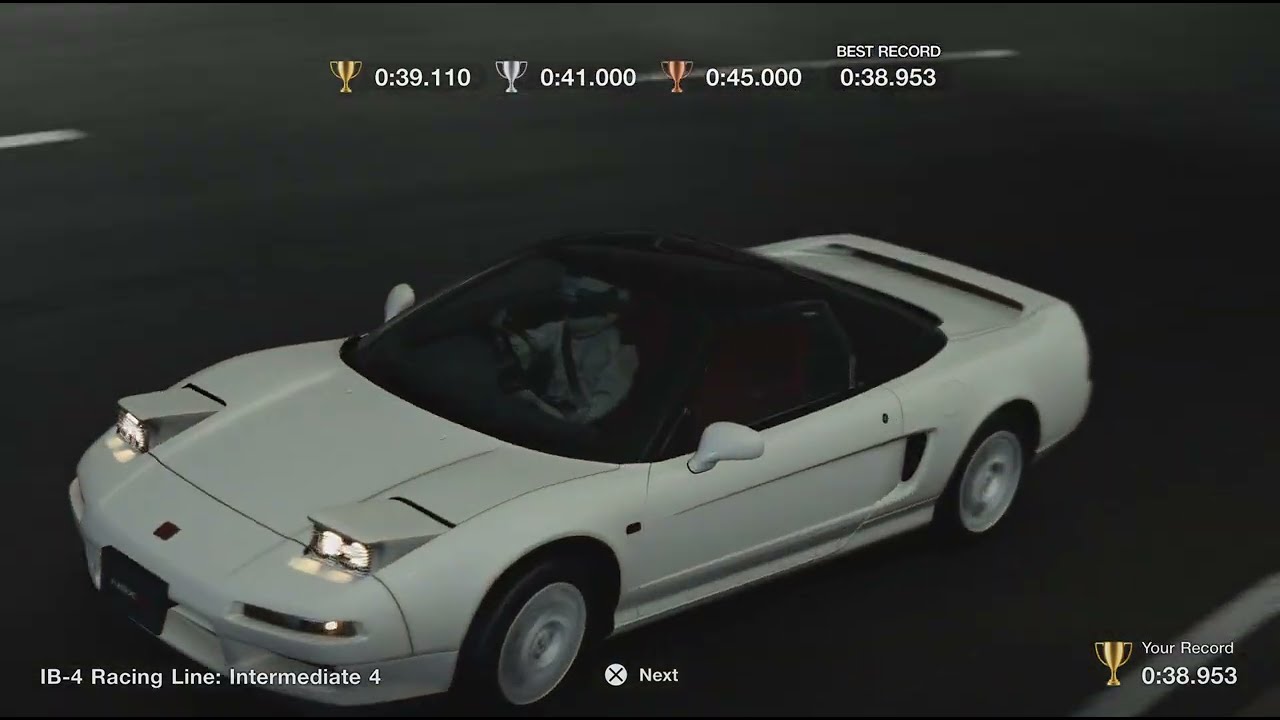 My First Gran Turismo License Test IB-4 Gold