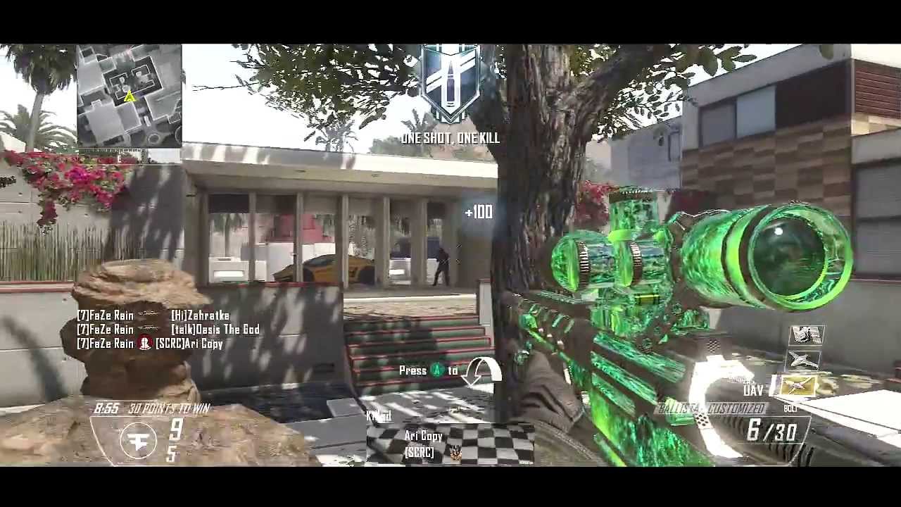 FaZe Rain - BO2 New Camos FFA Daytage!