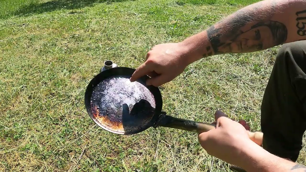 Pfanne einbrennen | Tipps und Hacks zur Bushcraft-Pfanne | Outdoor K&uuml;che