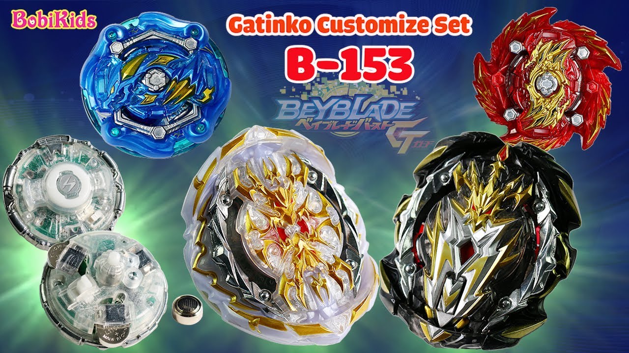 Beyblade Burst GT: Prime Apocalypse, Regalia Genesis, Cosmo Dragon, Erase Fafnir | Gt Customize Set