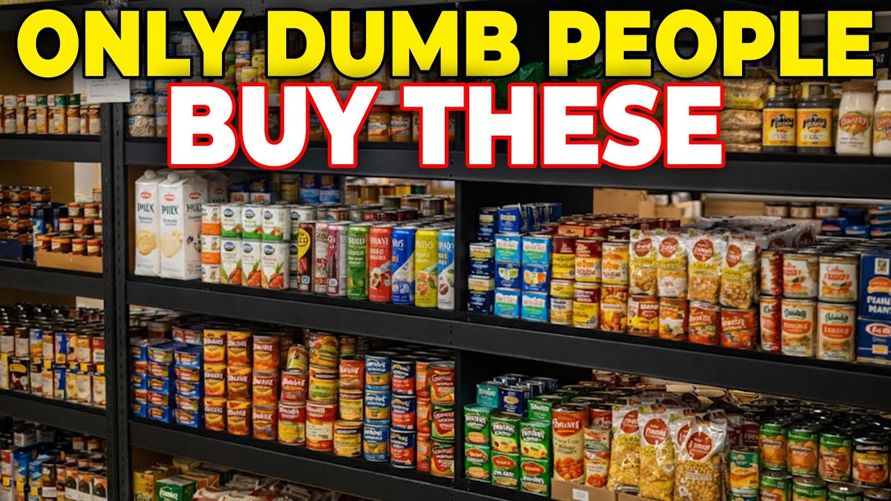 15 Grocery Items Only Dumb People Buy in January 2026
