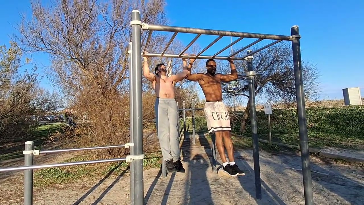 Bilal Lalaoui & Juicyboy rencontre Streetworkout Sétois - Lido  Sète 