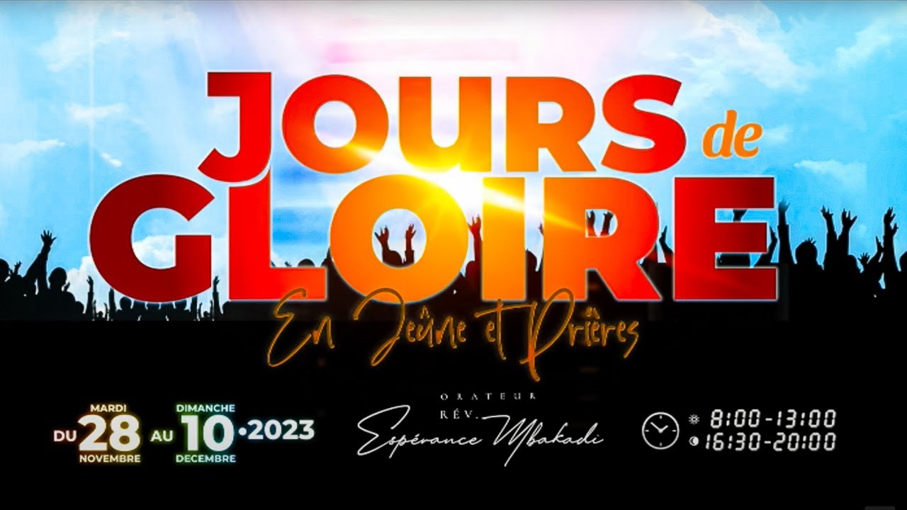 JOURS DE GLOIRE 2023 || SESSION MATIN