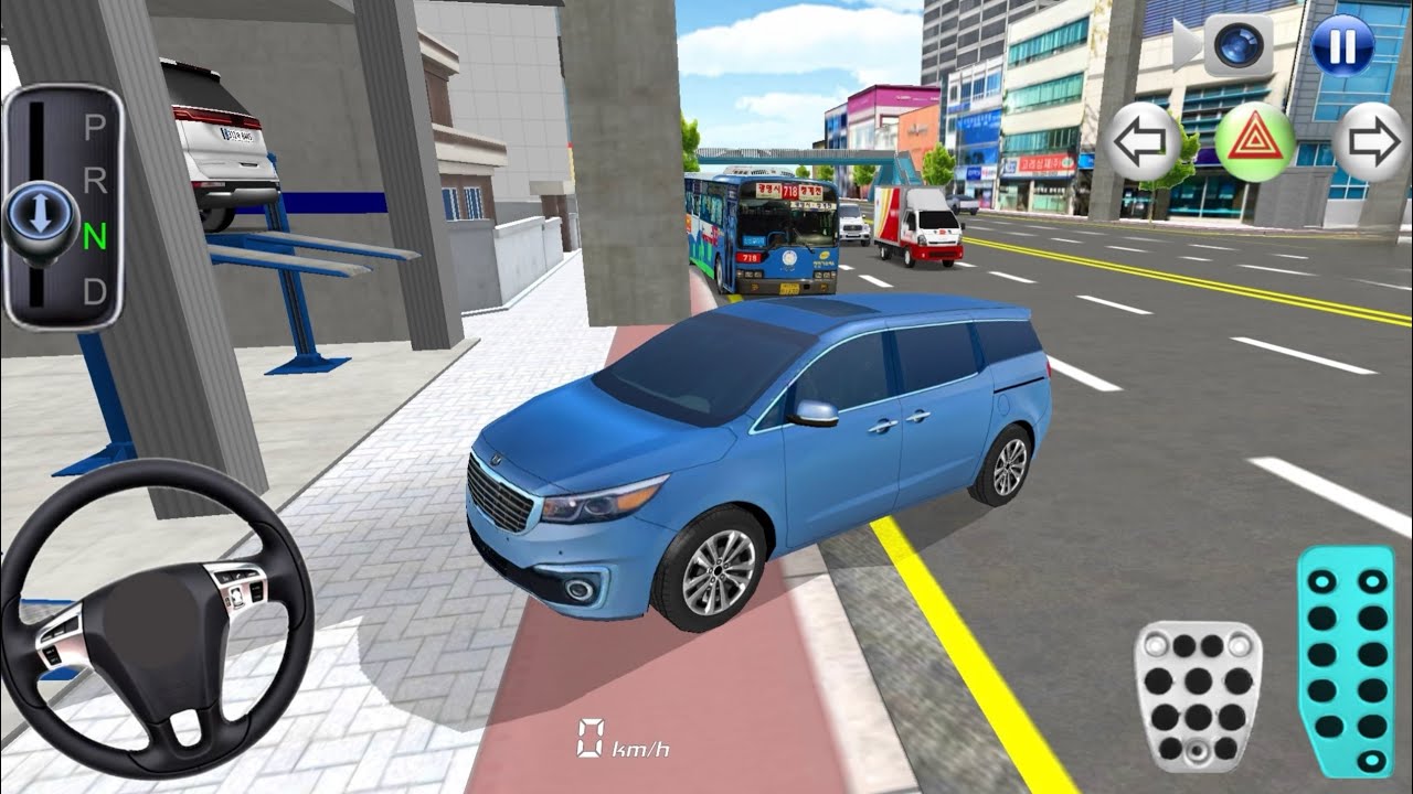 New Kia Carnival For Parking - 3D Driving Class Android Game || Car Game #gameplay #cargamecar