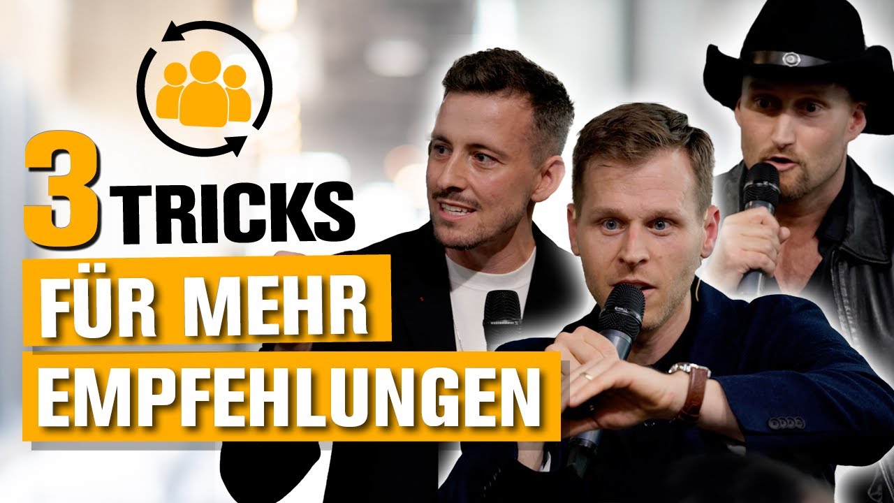 Mehr Empfehlungen bekommen - 3 Strategien von Top Verk&auml;ufern
