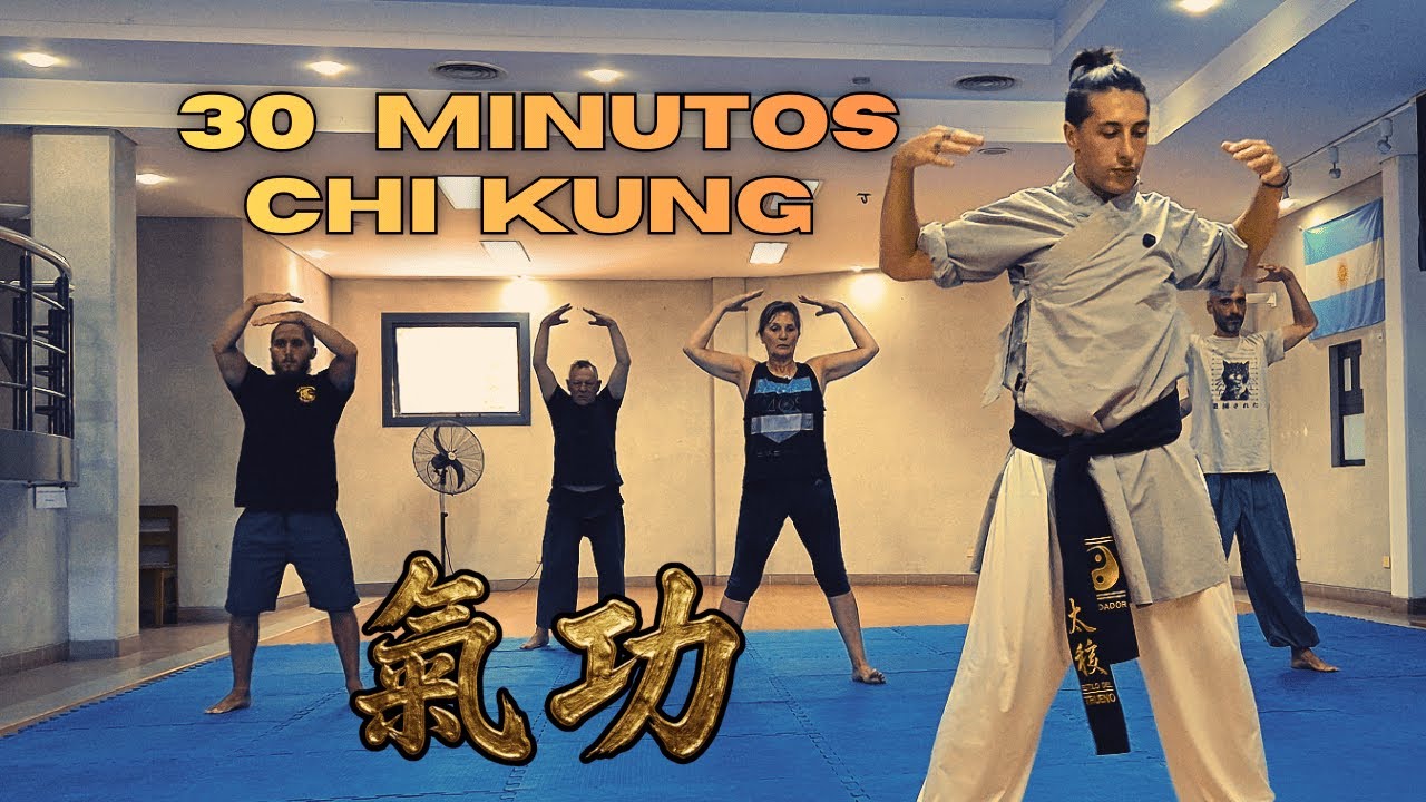 Rutina de 30 Minutos de Chi Kung: Drena el Estrés y Recarga Energía (Clase Completa)
