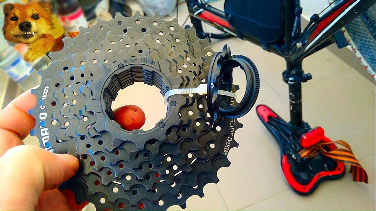 🚴🚴🚴Как заменить задние звезды на велосипеде? Shomano CS-HG31-8