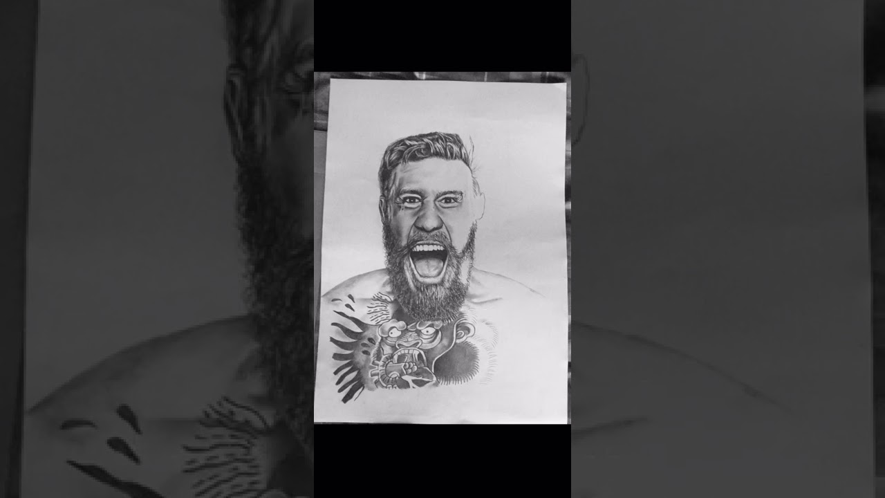 Conor McGregor drawing