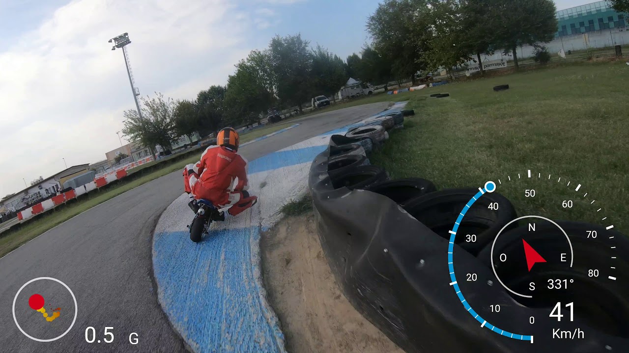 #bulla33 On-board GoPro 7 Minimoto Zpf 2008 Codogno circuit