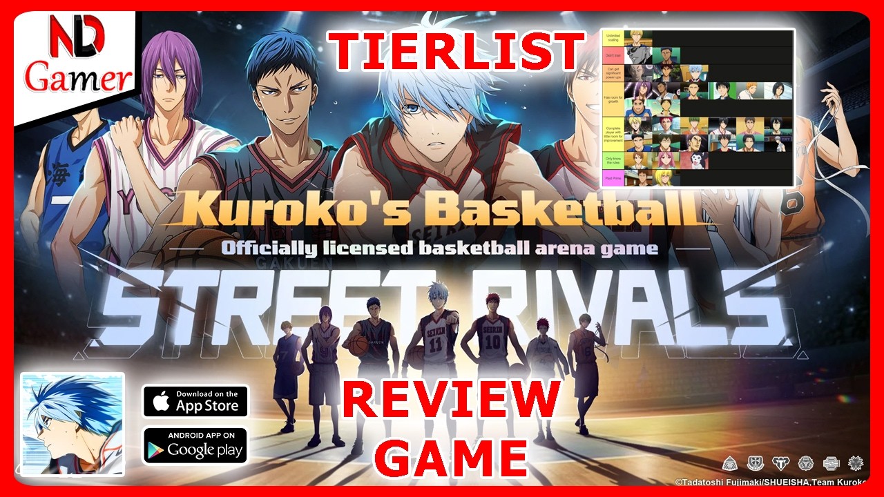 Kuroko's Basketball: SR Released in SEA&hellip; Is It Worth Playing? Tier list, how to download