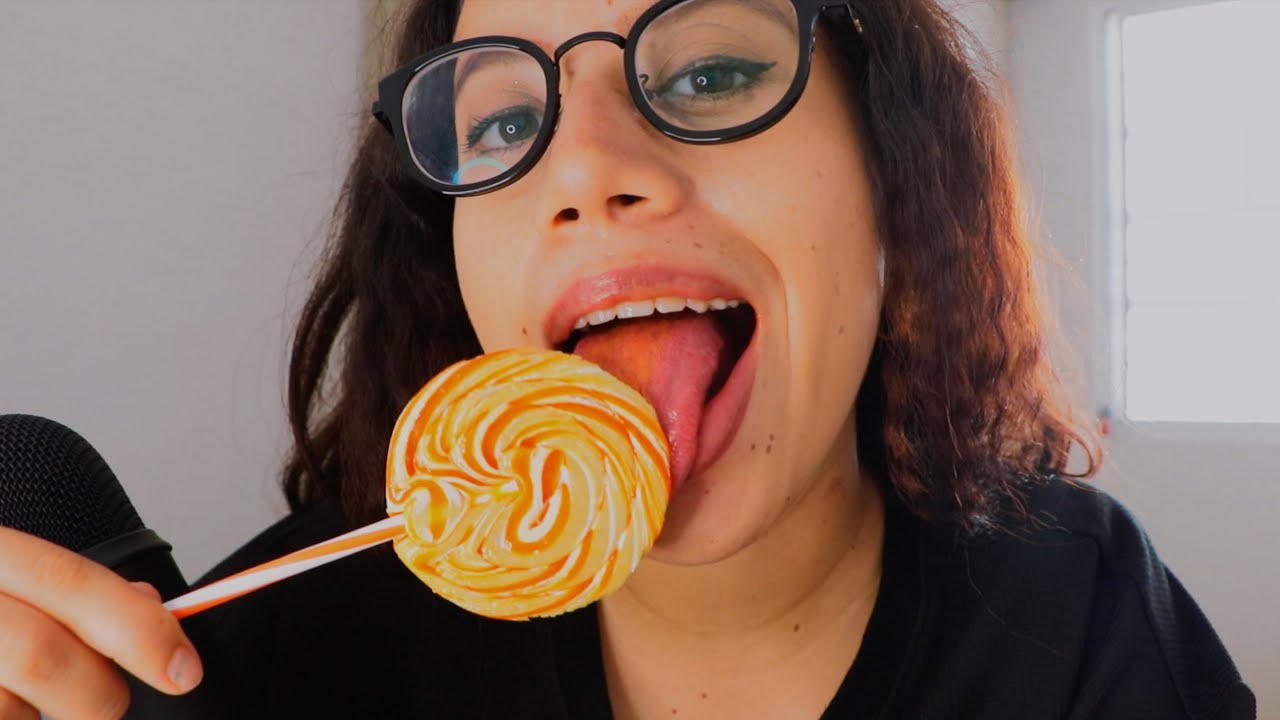 ASMR mouthsounds con paleta 🍭 👅