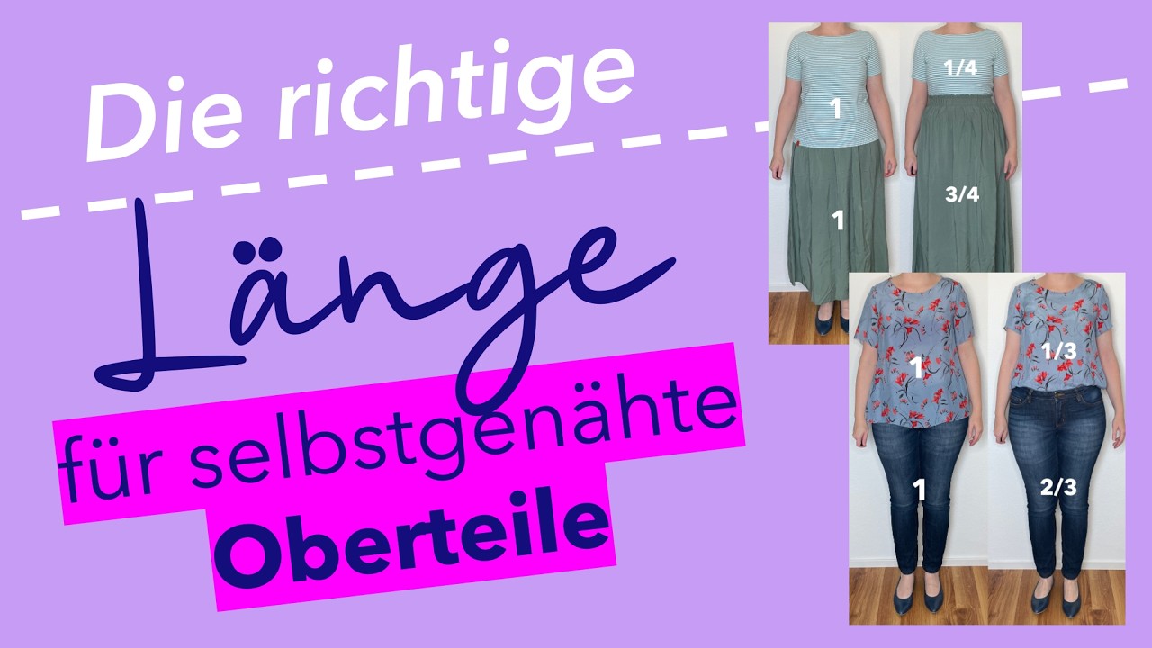 Die richtige Oberteillänge finden ✂️ So wirken deine Outfits sofort harmonischer