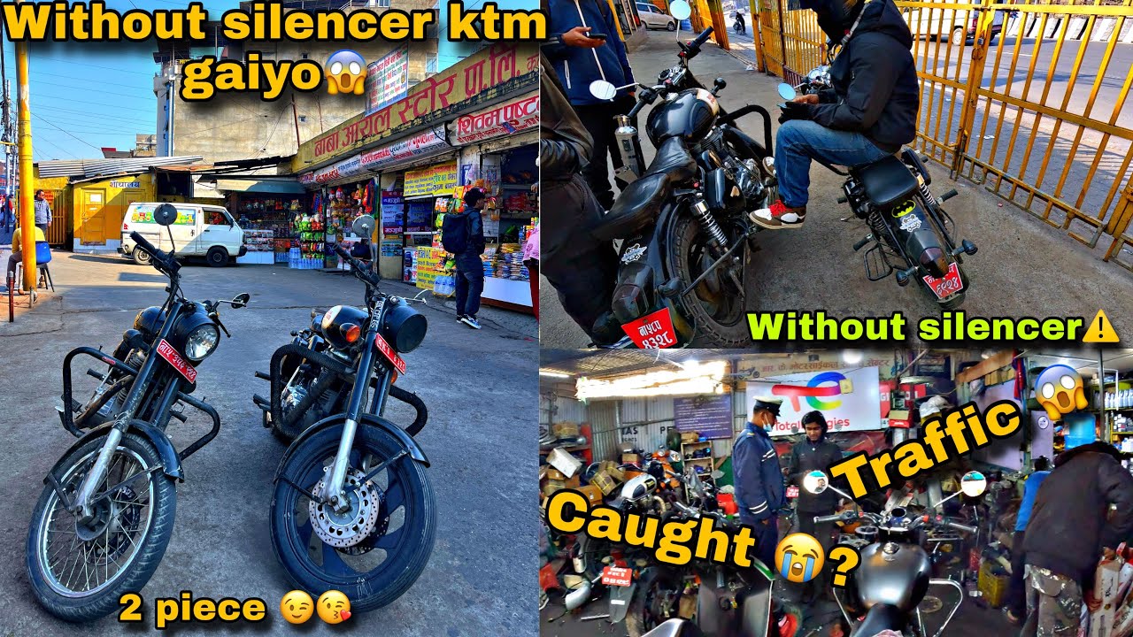 WITHOUT SILENCER KTM PUGIYO😱 / TRAFFIC GARAMA 🤧