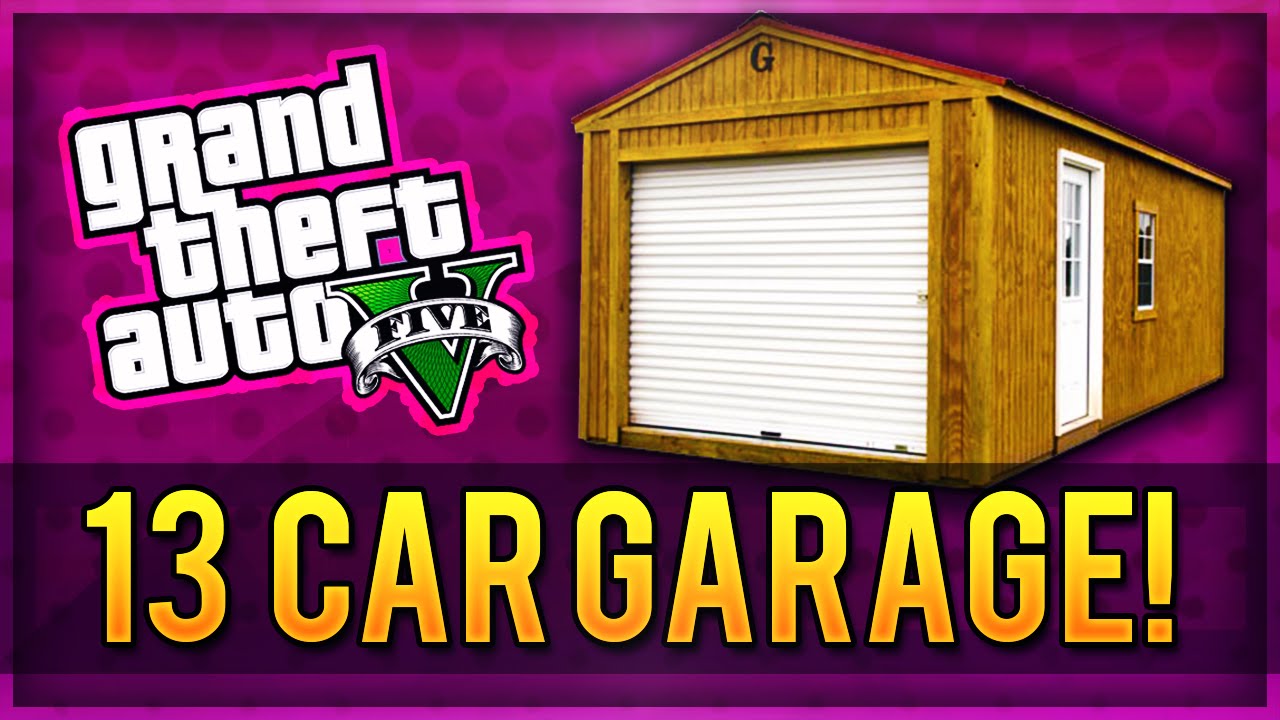 GTA 5 Online Glitches - 13 Car Garage Tutorial! How to Store More Than 10 Cars In your Garage!