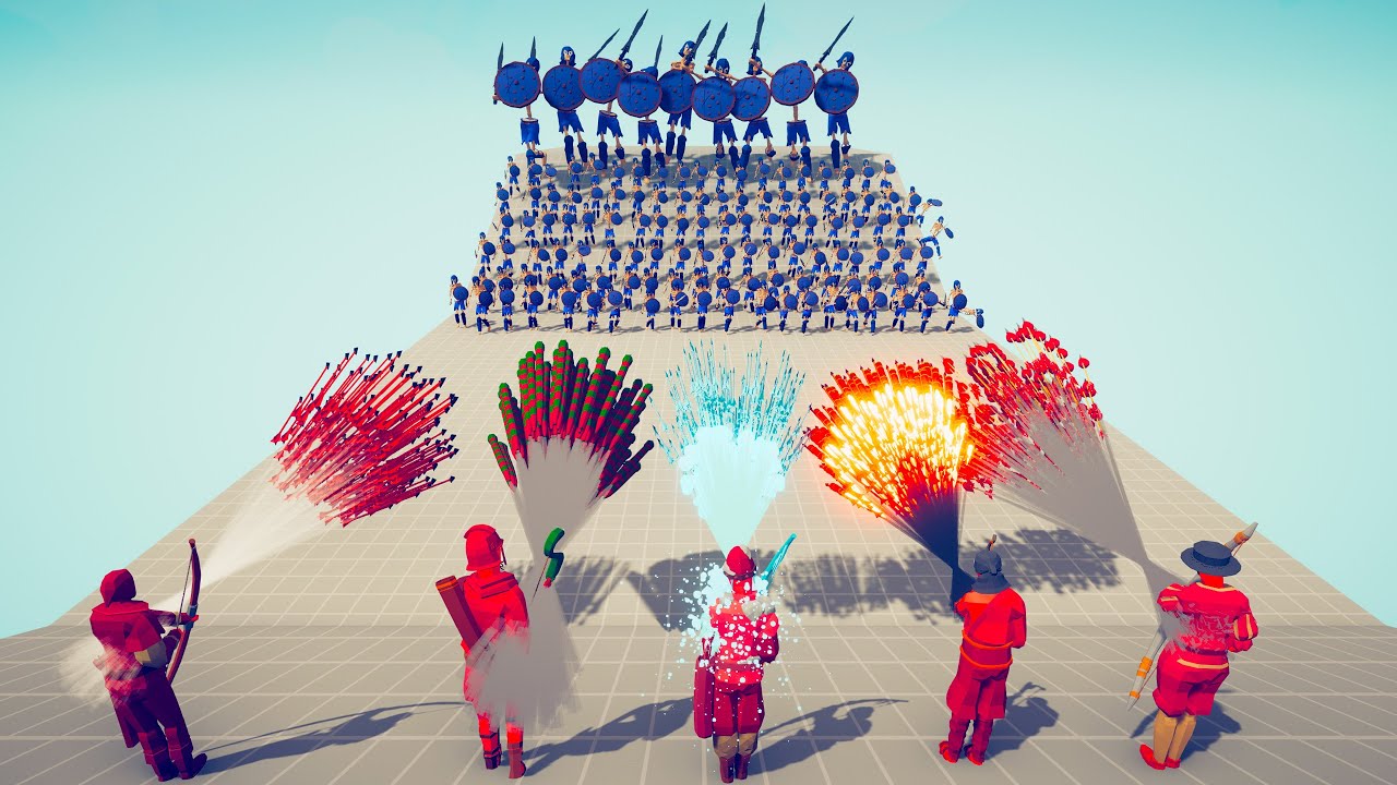 5x ARCHER GOD vs 100x UNIT | TABS - Totally Accurate Battle Simulator