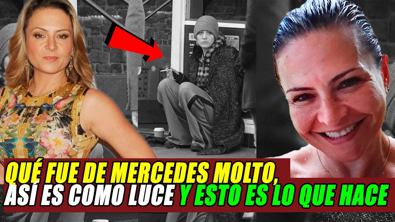 Qu&eacute; fue de Mercedes Molto, AS&Iacute; ES COMO LUCE y esto es lo que Hace.