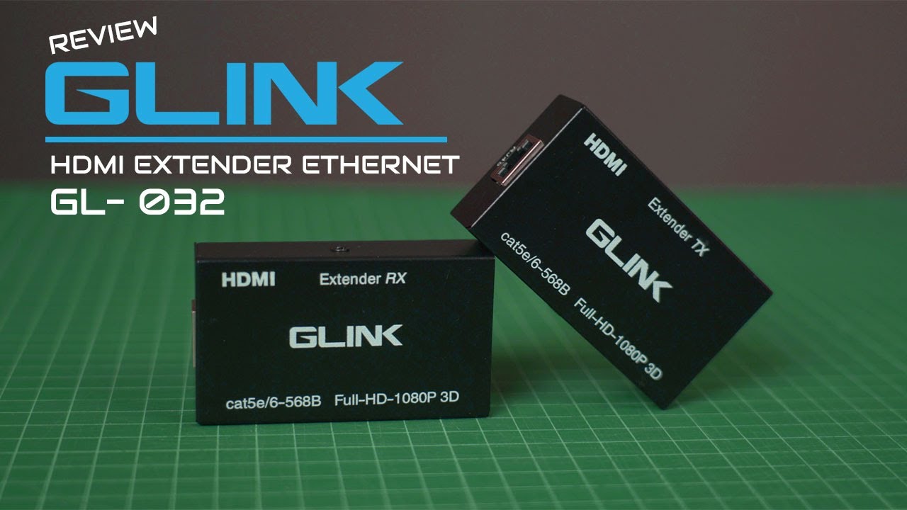 ตัวขยายสัญญาณภาพหน้าจอจากระยะไกล สูงสุด 60 เมตร | GLINK GL-032