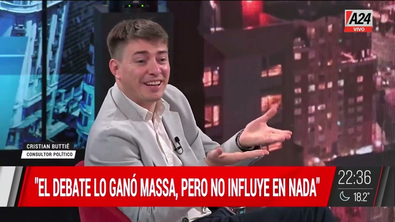 📢 Cristian Buttié, consultor político: 