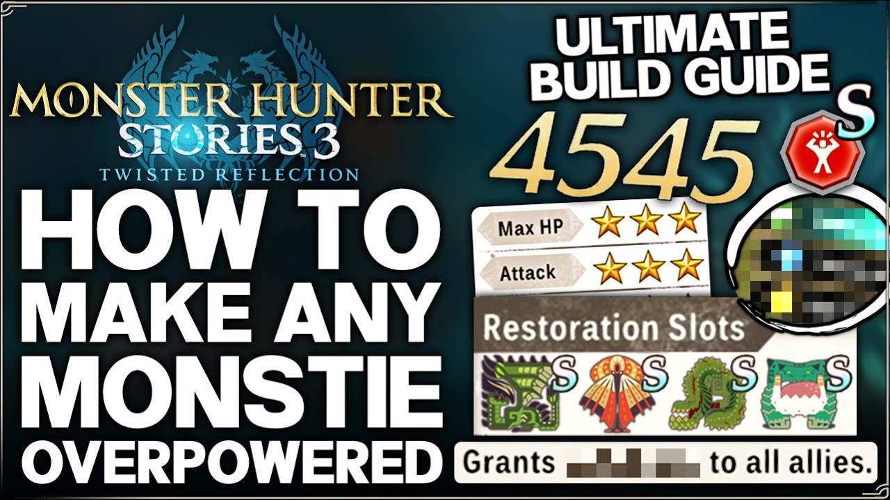 Monster Hunter Stories 3 - How to Make ANY Monstie OP - Best Build Guide, Gene Tips, Element & More!