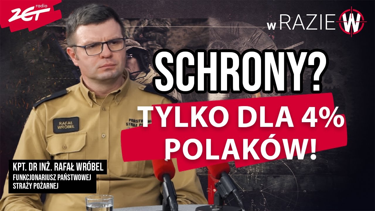 Tylko 4% Polak&oacute;w ma gdzie się ukryć. Polska bez schron&oacute;w | W razie W