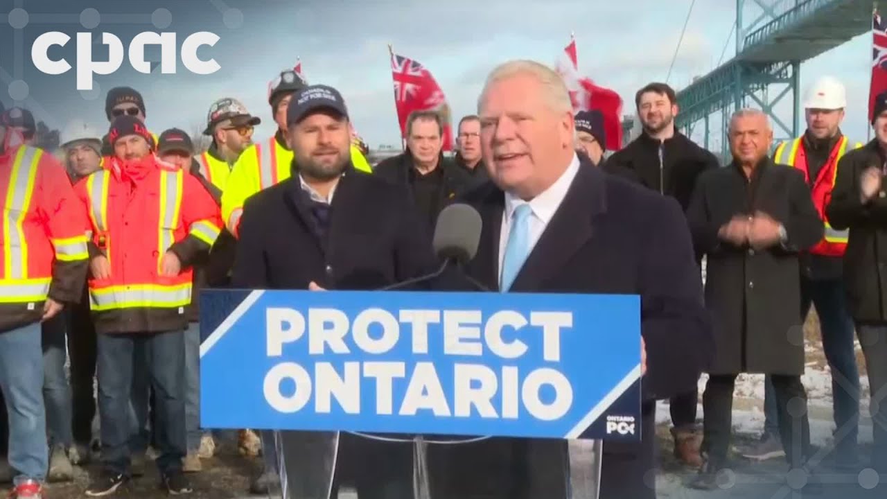 Doug Ford hits campaign trail as election begins – January 29, 2025