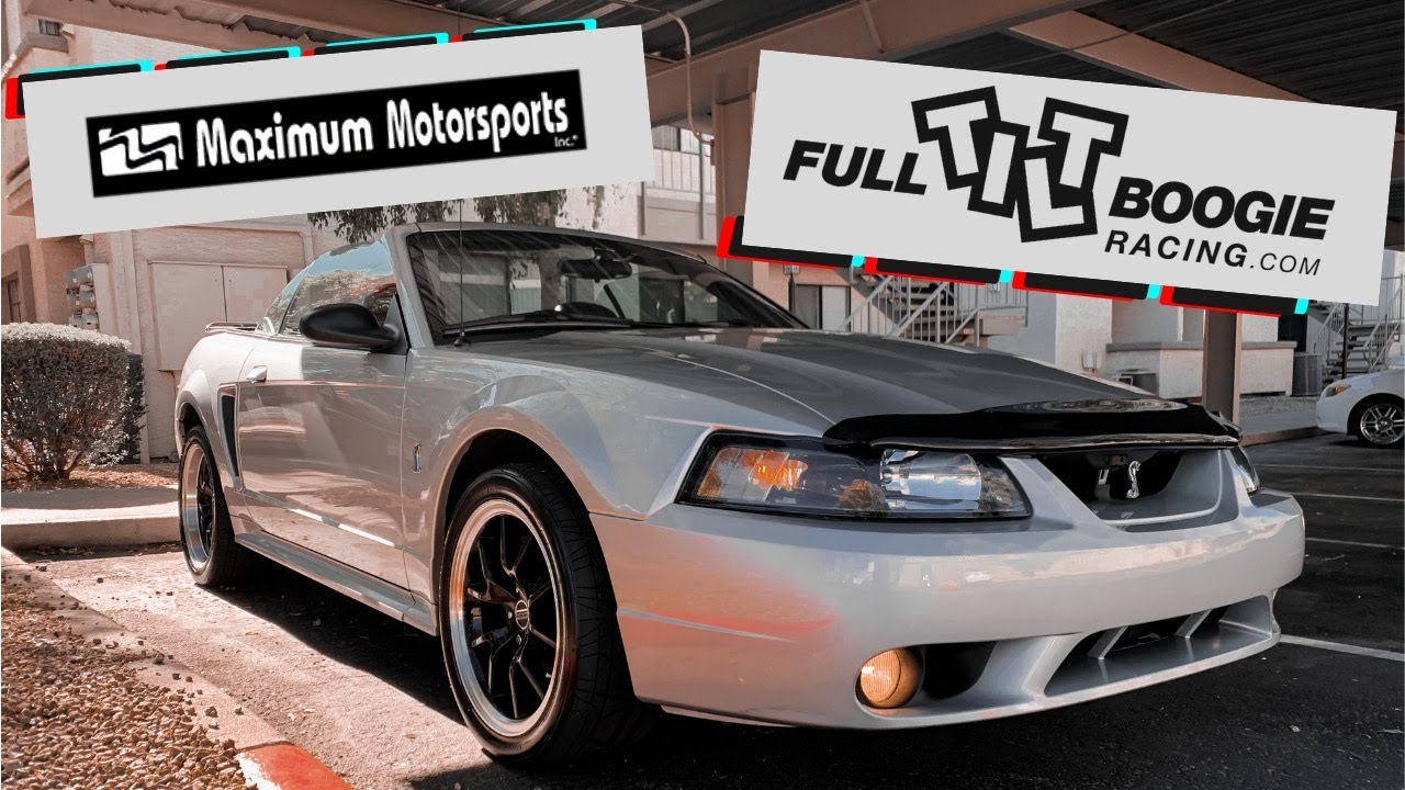 Full Tilt Boogie Racing IRS bushings and Maximum Motorsports coilovers for my 2001 SVT Cobra!