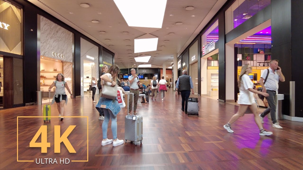 Copenhagen Airport (CPH) 🇩🇰 Denmark | Terminal Tour | Walk | 4K | Københavns Lufthavn, Danmark 2022