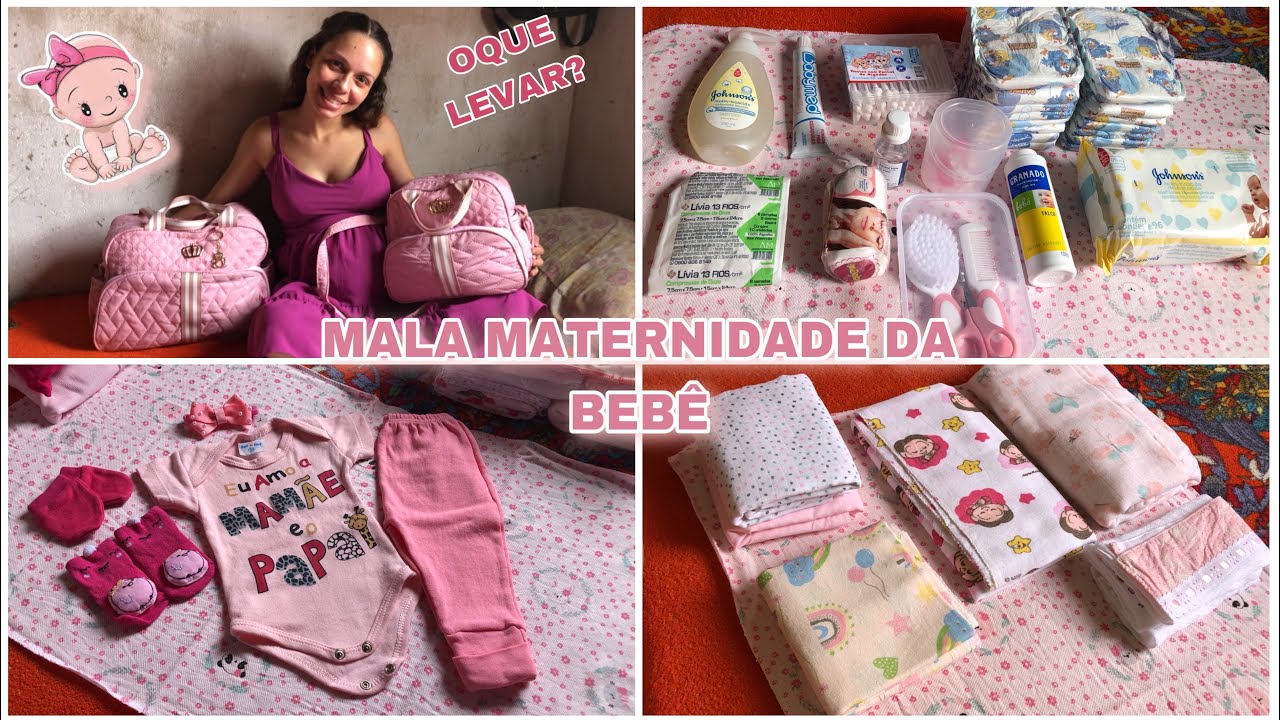 MONTANDO A MALA MATERNIDADE🤰💕