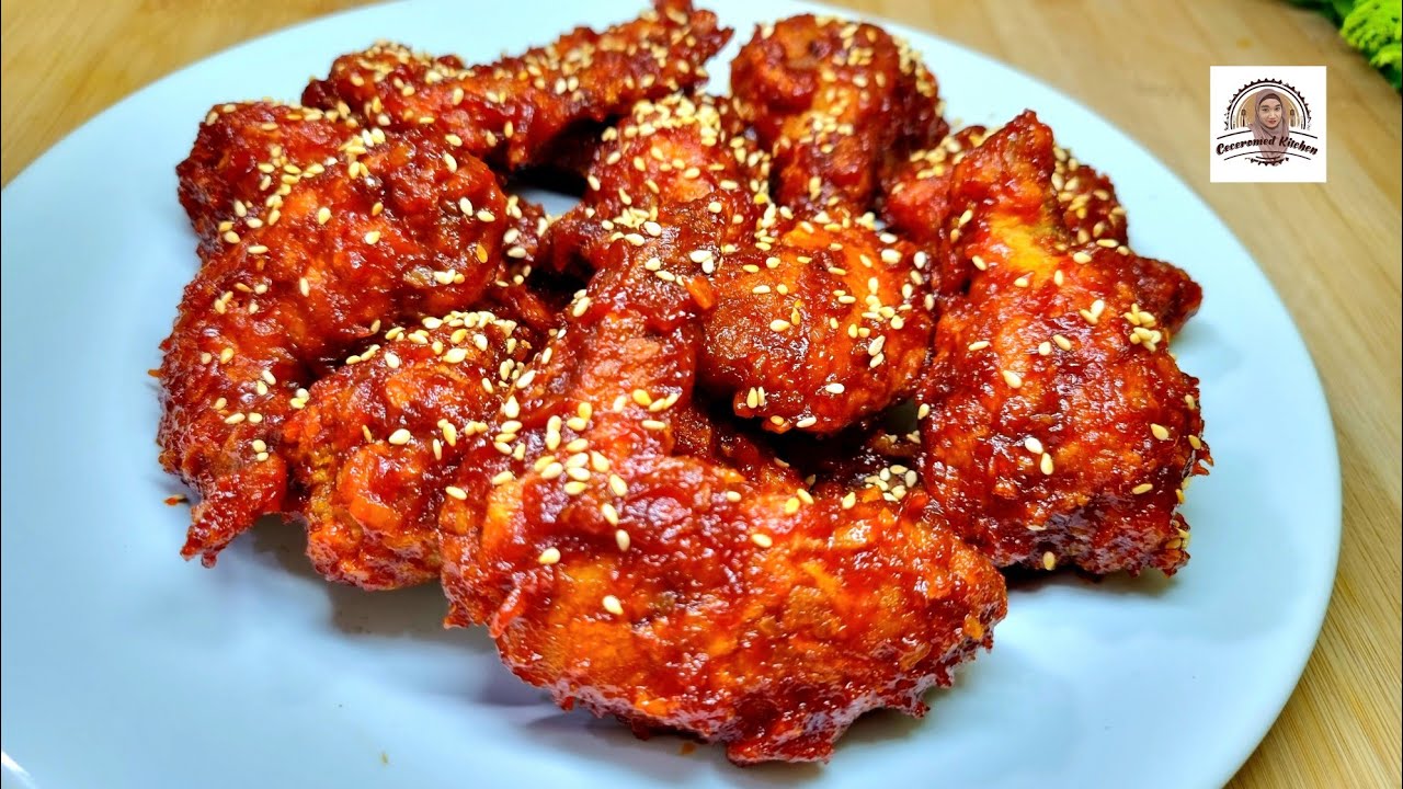 Tak Perlu Ke Korea, Bikin Sendiri Aja. Korean Chicken Wings Recipe.