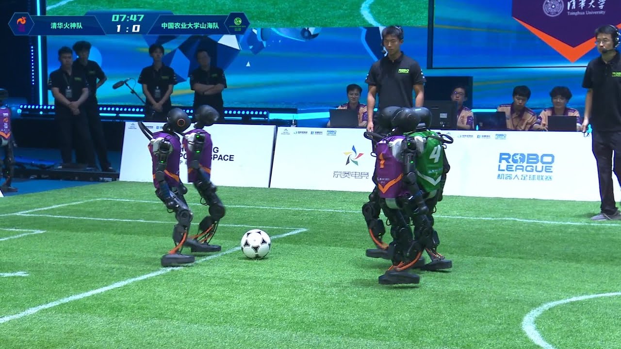 Live: 2025RoBoLeague机器人足球联赛！World Humanoid Robot Soccer League Kicks Off!