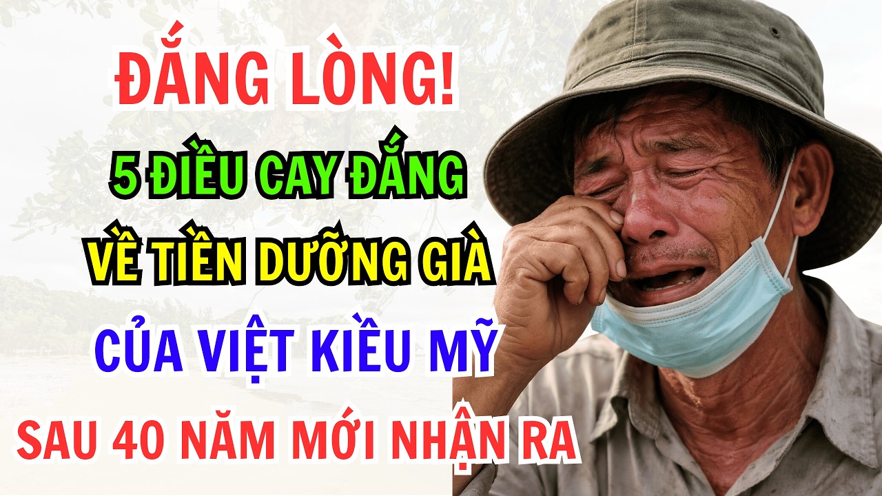 ĐẮNG LÒNG! 5 ĐIỀU CAY ĐẮNG VỀ TIỀN DƯỠNG GIÀ CỦA VIỆT KIỀU MỸ SAU 40 NĂM MỚI NHẬN RA
