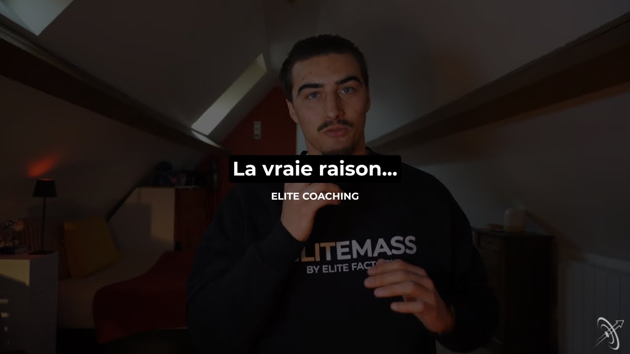 La vraie raison pour laquelle tu n'es jamais discipliné. 