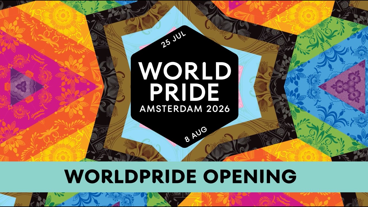 🌈🌎 WorldPride Opening Queer Amsterdam Exposition