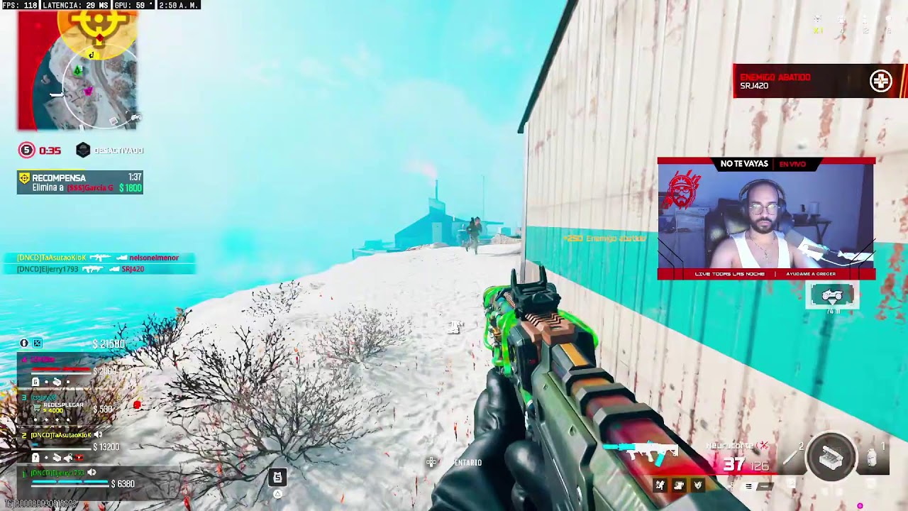 NO TE VAYAS / WARZONE EN VIVO
