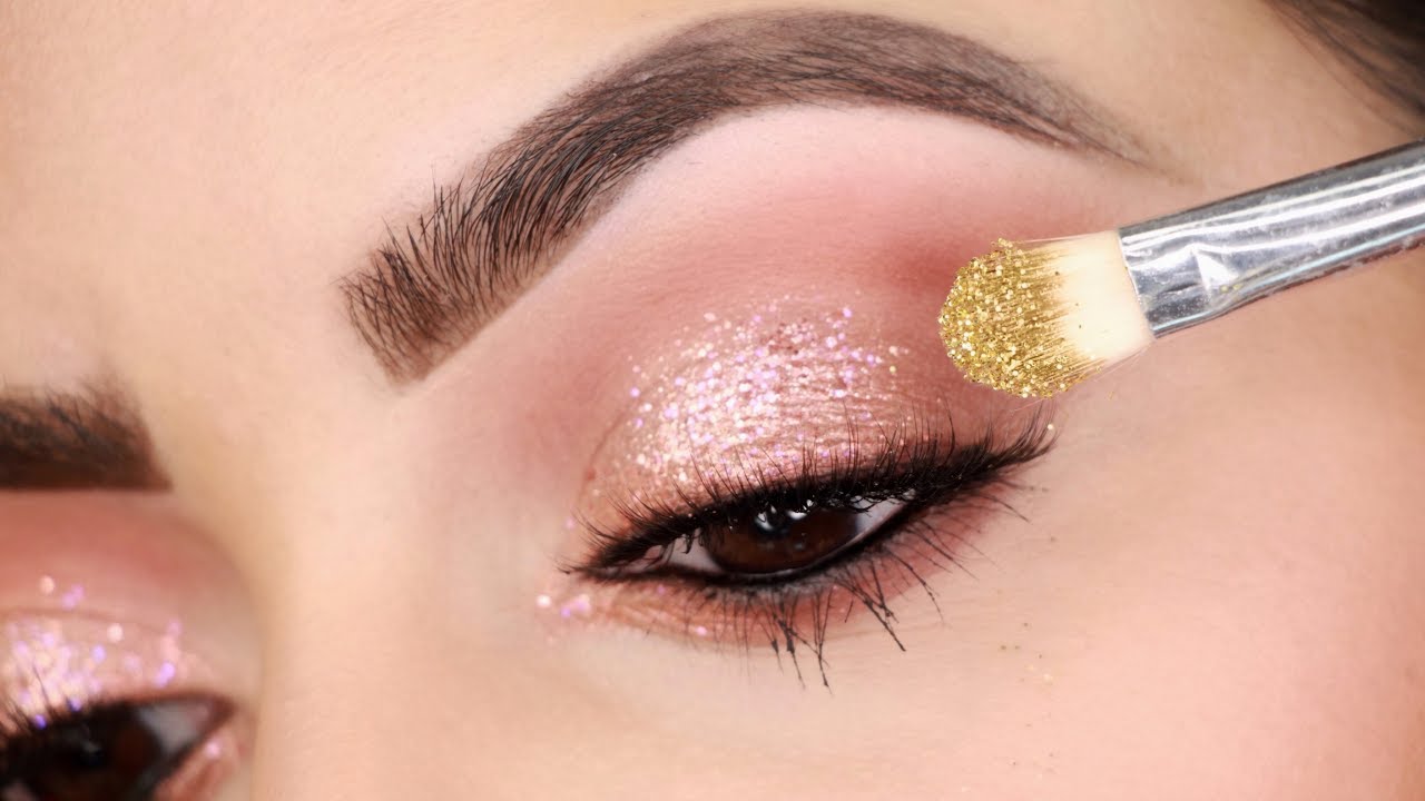 सिंपल ग्लिटर पार्टी मेकअप Simple Daytime Nighttime Glitter Party Makeup | Deepti Ghai Sharma