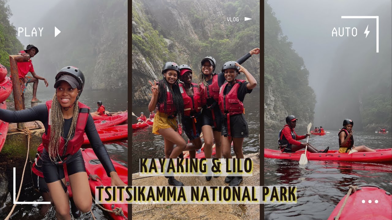 Travel Vlog: Kayak & Lilo @ Tsitsikamma National Park | South African Youtuber