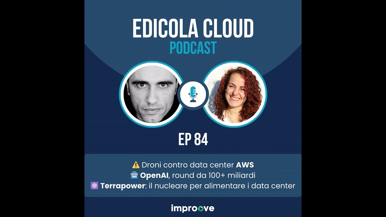 E[84] Attacchi ai data center AWS – OpenAI raccoglie oltre 100 miliardi – Il nucleare torna per a...