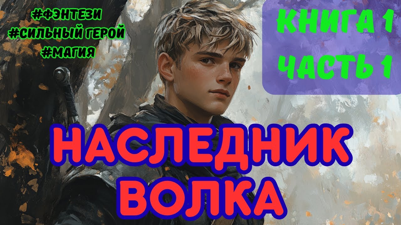 Все книги на ЮТУБЕ ! Наследник ВОЛКА!  книга 1 часть 1. ПОПАДАНЕЦ ФЭНТЕЗИ