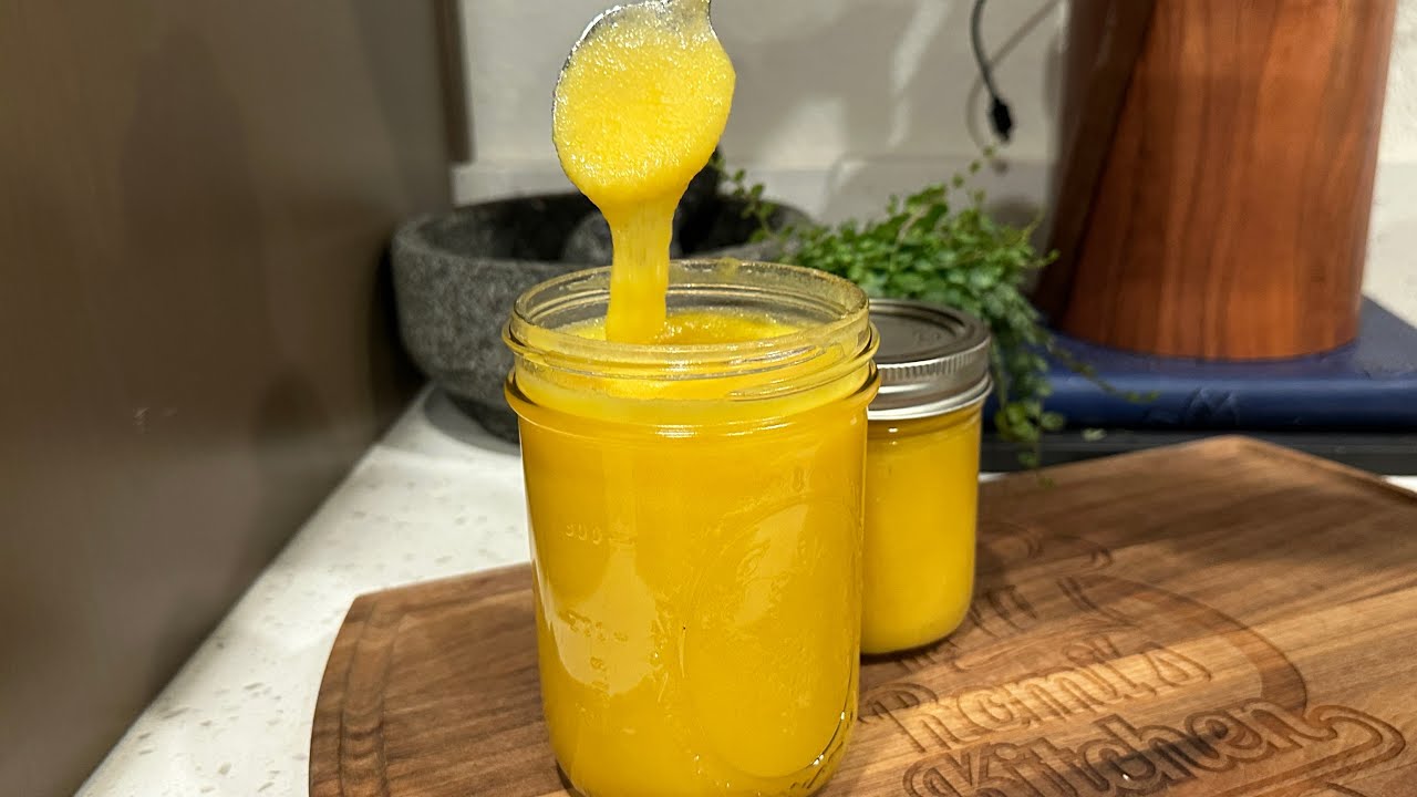 🧈 Homemade Ghee Using One Ingredient