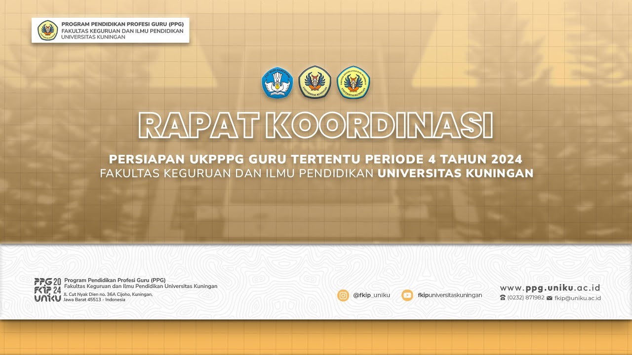 🔴PERSIAPAN PELAKSANAAN UKPPPG GURU TERTENTU PERIODE 4 TAHUN 2024