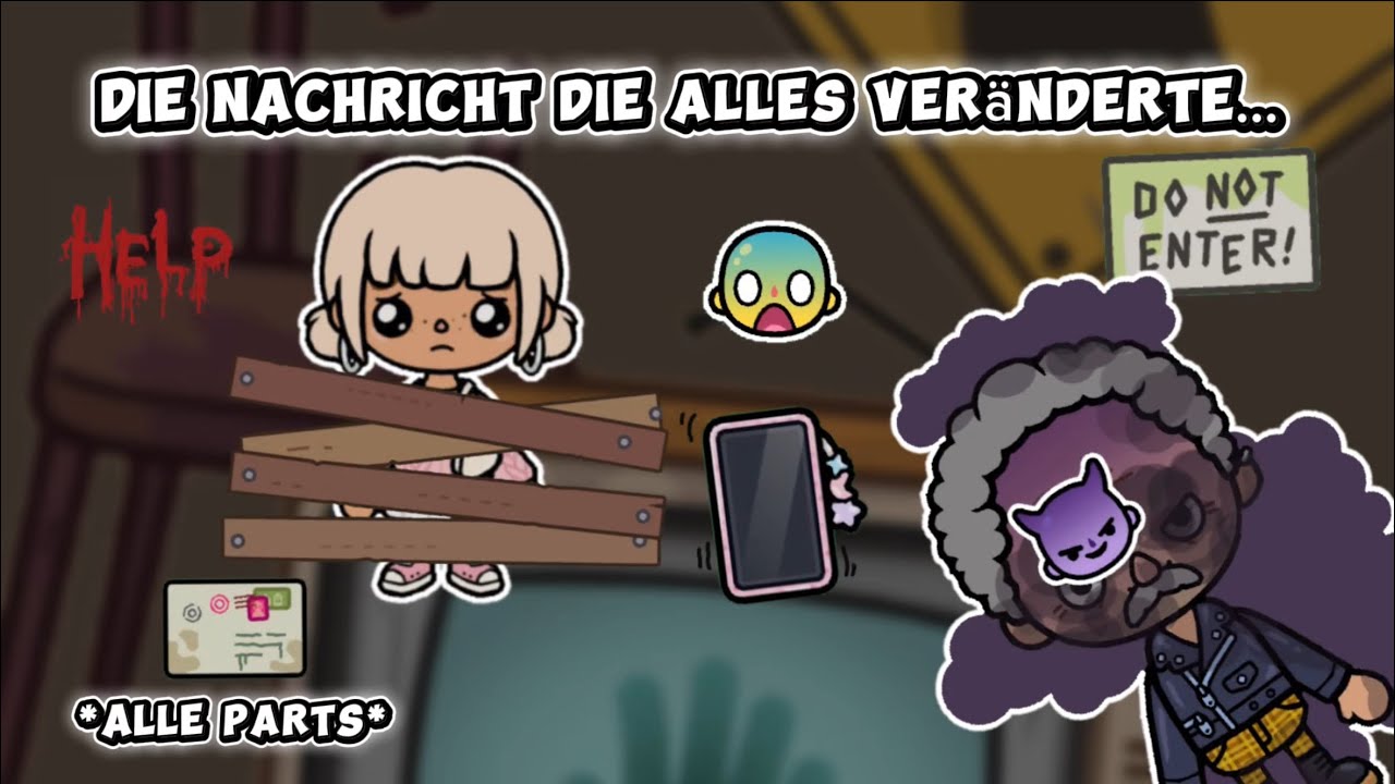 FOLGE NIE SEINEN ANWEISUNGEN! 📵 Mein Glow-up endete bei einem ENTFÜHRER…😰*ALLE PARTS*🎤|TOCA BOCA🇩🇪