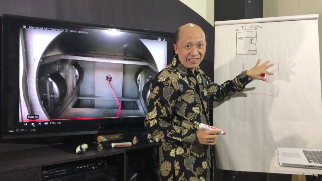 CARA memperbaiki Box Subwofer yg suaranya MUNDUR / ke SAMPING