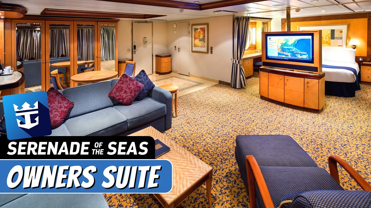 Serenade of the Seas | Обзор и экскурсия по 1-комнатному люксу владельца в формате 4K | Royal Car...