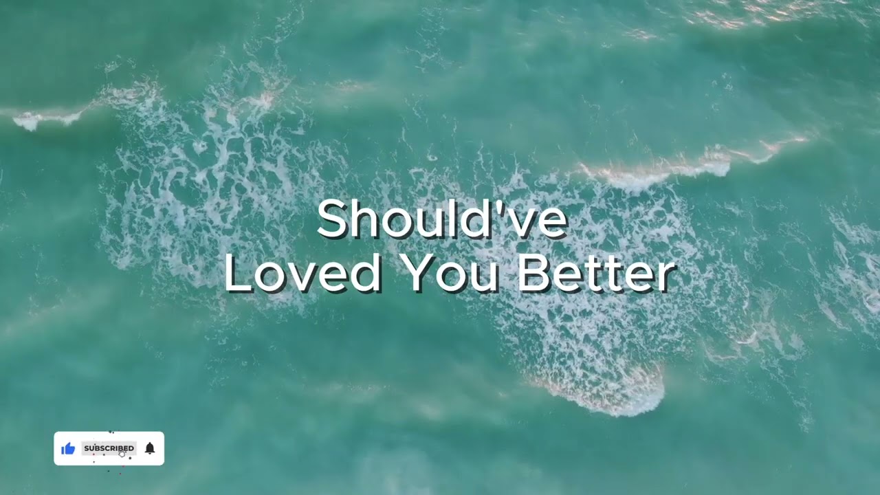 Should've Loved You Better (Lyrics)