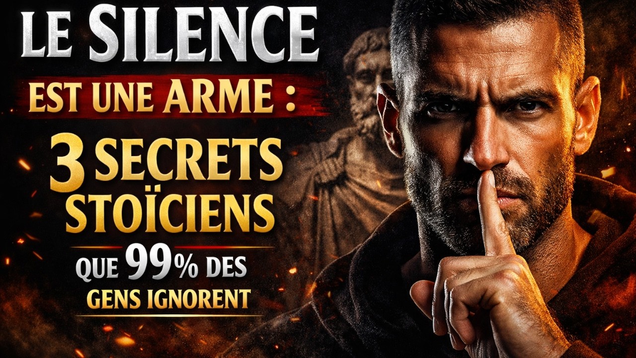Les gens faibles parlent trop. Les stoïciens utilisent le silence.”